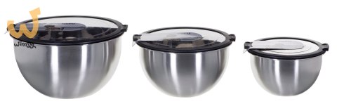Zestaw 3 mis (16, 20, 24 cm) GEFU MONDI G-89430 Zestaw 3 mis (16, 20, 24 cm) GEFU MONDI G-89430