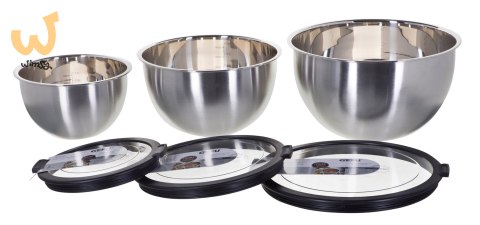 Zestaw 3 mis (16, 20, 24 cm) GEFU MONDI G-89430 Zestaw 3 mis (16, 20, 24 cm) GEFU MONDI G-89430