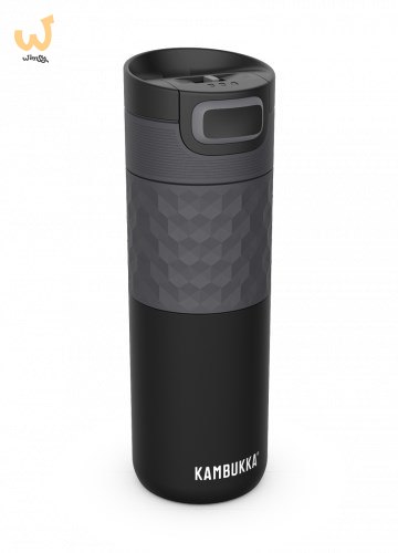 Kambukka kubek termiczny Etna Grip 500 ml - Black Steel Kambukka kubek termiczny Etna Grip 500 ml - Black Steel