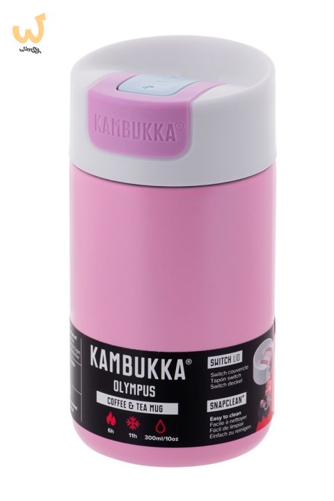 Kambukka kubek termiczny Olympus 300ml - Pink Kiss Kambukka kubek termiczny Olympus 300ml - Pink Kiss