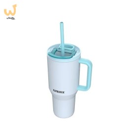 Kubek termiczny z teleskopową słomką Kambukka Rio Tumbler 950ml Frosty Coconut