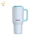 Kubek termiczny z teleskopową słomką Kambukka Rio Tumbler 950ml Frosty Coconut