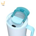 Kubek termiczny z teleskopową słomką Kambukka Rio Tumbler 950ml Frosty Coconut
