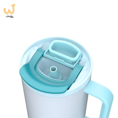 Kubek termiczny z teleskopową słomką Kambukka Rio Tumbler 950ml Frosty Coconut Kubek termiczny z teleskopową słomką Kambukka Rio Tumbler 950ml Frosty Coconut