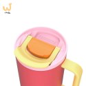 Kubek termiczny z teleskopową słomką Kambukka Rio Tumbler 950ml Pink Papaya