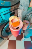 Kubek termiczny z teleskopową słomką Kambukka Rio Tumbler 950ml Pink Papaya