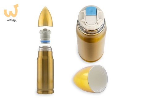 Termos Bullet Brass nabój 350 ml Termos Bullet Brass nabój 350 ml