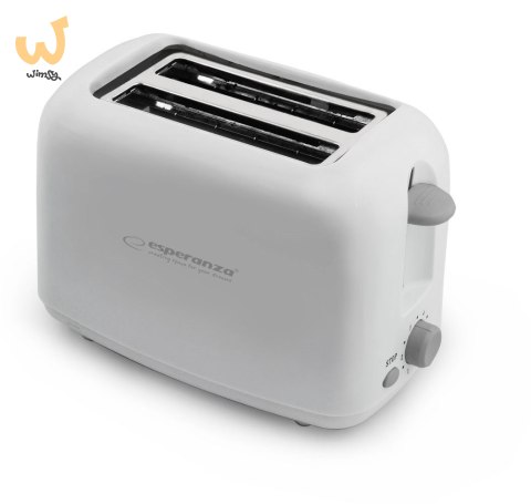 Toster Esperanza Ciabatta EKT002 (600W; kolor biały) Toster Esperanza Ciabatta EKT002 (600W; kolor biały)