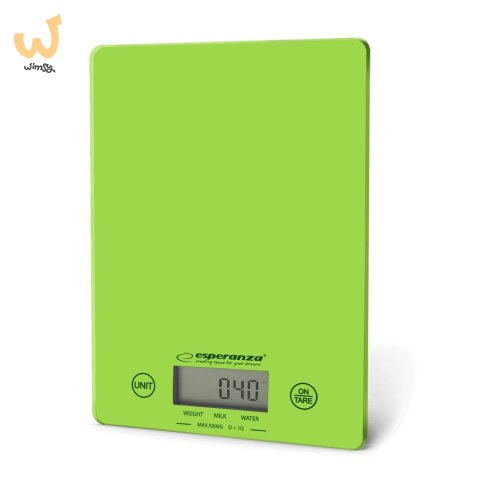 Waga kuchenna Esperanza Lemon EKS002G (kolor zielony) Waga kuchenna Esperanza Lemon EKS002G (kolor zielony)