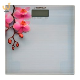 Waga łazienkowa Esperanza Orchid EBS010 (kolor szary)