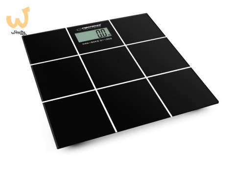 Waga łazienkowa Esperanza Salsa EBS004 (kolor czarny) Waga łazienkowa Esperanza Salsa EBS004 (kolor czarny)