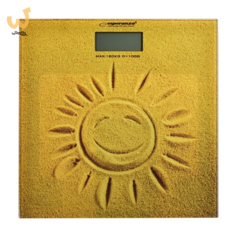 Waga łazienkowa Esperanza Sunshine EBS006 (kolor piaskowy) Waga łazienkowa Esperanza Sunshine EBS006 (kolor piaskowy)