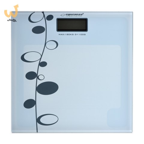 Waga łazienkowa Esperanza Zumba EBS005 (kolor biały) Waga łazienkowa Esperanza Zumba EBS005 (kolor biały)