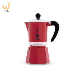 Bialetti kawiarka Rainbow 1tz czerwona