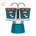 Bialetti kawiarka Winter Wonderland 2TZ+2 filiżanki