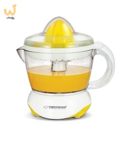 Wyciskarka wolnoobrotowa do cytrusów Esperanza Clementine EKJ001Y (25W; 0,75l; kolor żółty)