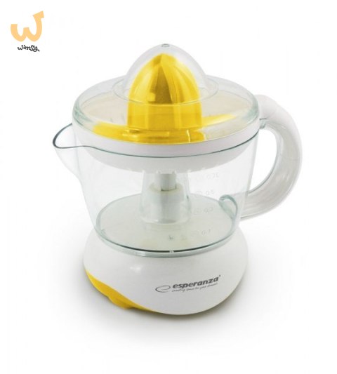 Wyciskarka wolnoobrotowa do cytrusów Esperanza Clementine EKJ001Y (25W; 0,75l; kolor żółty) Wyciskarka wolnoobrotowa do cytrusów Esperanza Clementine EKJ001Y (25W; 0,75l; kolor żółty)