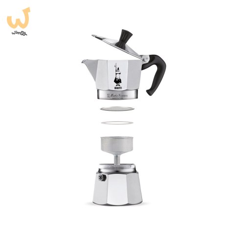 Zaparzacz do kawy BIALETTI Moka Express (kolor srebrny) Zaparzacz do kawy BIALETTI Moka Express (kolor srebrny)