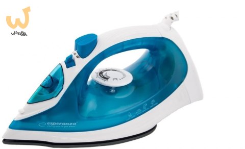Żelazko parowe Esperanza Ceramic EHI002 (2200W; kolor niebieski)
