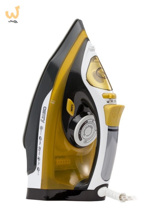 Żelazko parowe Adler CR 5029 (2400W; kolor żółty) Żelazko parowe Adler CR 5029 (2400W; kolor żółty)