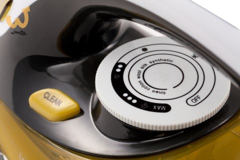 Żelazko parowe Adler CR 5029 (2400W; kolor żółty) Żelazko parowe Adler CR 5029 (2400W; kolor żółty)