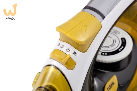 Żelazko parowe Adler CR 5029 (2400W; kolor żółty) Żelazko parowe Adler CR 5029 (2400W; kolor żółty)