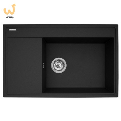 Zestaw - Zlewozmywak PYRAMIS CAMEA (79x50) 1B 1D R + Bateria IDEA Black Edition - 070168502BE - Volcano Zestaw - Zlewozmywak PYRAMIS CAMEA (79x50) 1B 1D R + Bateria IDEA Black Edition - 070168502BE - Volcano