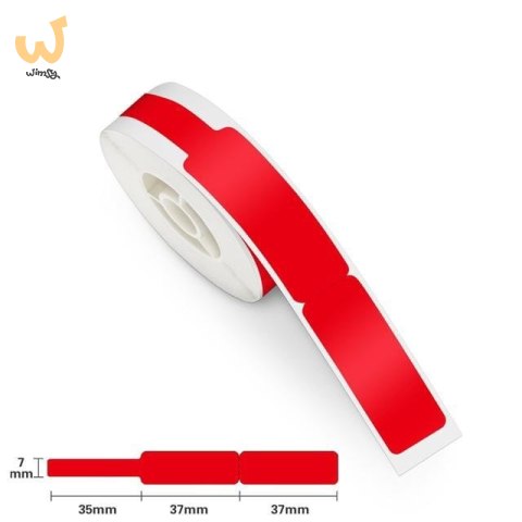 Etykiety termiczne Niimbot RXL12.5*109-65Red Etykiety termiczne Niimbot RXL12.5*109-65Red