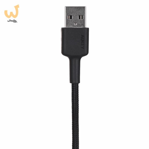 AUKEY CB-CD30 KABEL USB-C QC PD 0.9M 3A NYLON AUKEY CB-CD30 KABEL USB-C QC PD 0.9M 3A NYLON