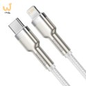 BASEUS KABEL USB-C LIGHTNING CAFULE PD 1M BIAŁY