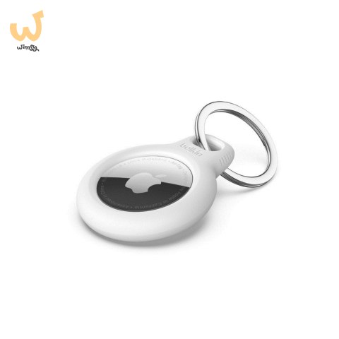 BELKIN AIRTAG HOLDER ETUI Z KÓŁKIEM - BIAŁE BELKIN AIRTAG HOLDER ETUI Z KÓŁKIEM - BIAŁE