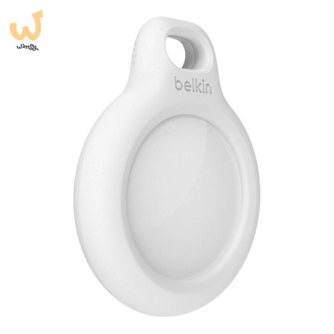 BELKIN AIRTAG HOLDER ETUI Z KÓŁKIEM - BIAŁE BELKIN AIRTAG HOLDER ETUI Z KÓŁKIEM - BIAŁE