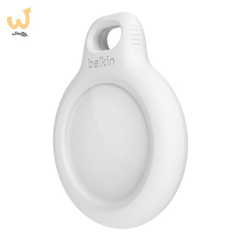 BELKIN AIRTAG HOLDER ETUI Z KÓŁKIEM - BIAŁE BELKIN AIRTAG HOLDER ETUI Z KÓŁKIEM - BIAŁE