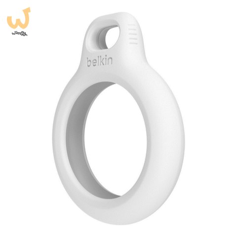 BELKIN AIRTAG HOLDER ETUI Z KÓŁKIEM - BIAŁE BELKIN AIRTAG HOLDER ETUI Z KÓŁKIEM - BIAŁE