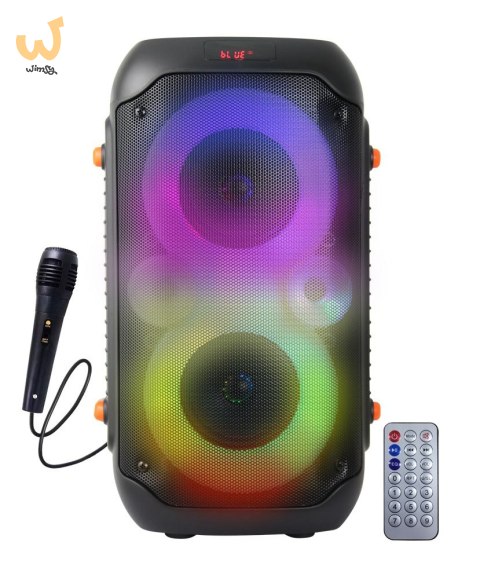 ESPERANZA GŁOŚNIK BT FM LED RGB KARAOKE SINGER EP156 ESPERANZA GŁOŚNIK BT FM LED RGB KARAOKE SINGER EP156