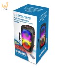 ESPERANZA GŁOŚNIK BT FM LED RGB KARAOKE SINGER EP156