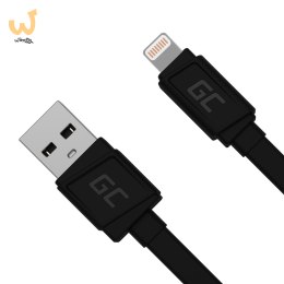 GREEN CELL KABEL USB-LIGHTNING 25CM QUICK CHARGE