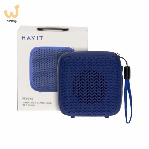 Głośnik bezprzewodowy bluetooth Havit SK838BT (niebieski) Głośnik bezprzewodowy bluetooth Havit SK838BT (niebieski)