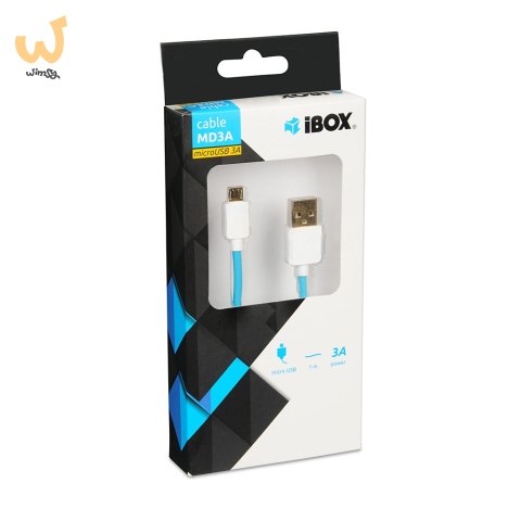 IBOX KABEL MICRO USB 3A MD3A IBOX KABEL MICRO USB 3A MD3A