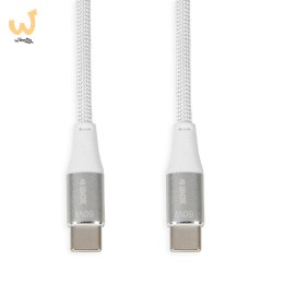 KABEL I-BOX USB TYP-C 60W 2M PD/QC BIAŁY