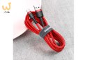 Kabel Baseus Cafule CATKLF-A09 (USB 2.0 - USB typu C ; 0,50m; kolor czerwony)