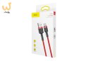Kabel Baseus Cafule CATKLF-A09 (USB 2.0 - USB typu C ; 0,50m; kolor czerwony)