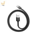 Kabel Baseus Cafule CATKLF-BG1 (USB 2.0 - USB typu C ; 1m; kolor szaro-czarny)