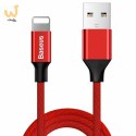 Kabel Baseus Yiven CALYW-A09 (USB 2.0 - Lightning ; 1,8m; kolor czerwony)