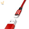 Kabel Baseus Yiven CALYW-A09 (USB 2.0 - Lightning ; 1,8m; kolor czerwony)