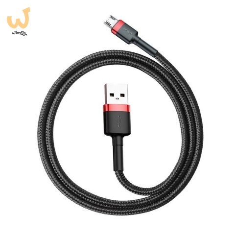 Kabel Baseus cafule CAMKLF-C91 (USB M - Micro USB M; 2m; kolor czarno-czerwony) Kabel Baseus cafule CAMKLF-C91 (USB M - Micro USB M; 2m; kolor czarno-czerwony)