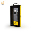 Kabel GEMBIRD CC-USB2-AMLM-1M (USB 2.0 M - Lightning M; 1m; kolor czarny)