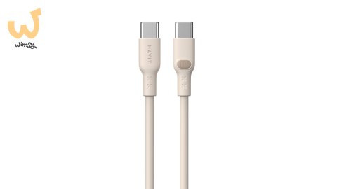 Kabel Havit Typ C CB6284 2.0m (beżowy)