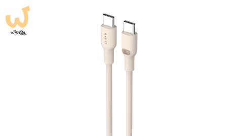 Kabel Havit Typ C CB6284 2.0m (beżowy) Kabel Havit Typ C CB6284 2.0m (beżowy)