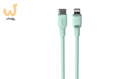 Kabel Havit Typ C-Lightning CB6281 1.0m (zielony) Kabel Havit Typ C-Lightning CB6281 1.0m (zielony)